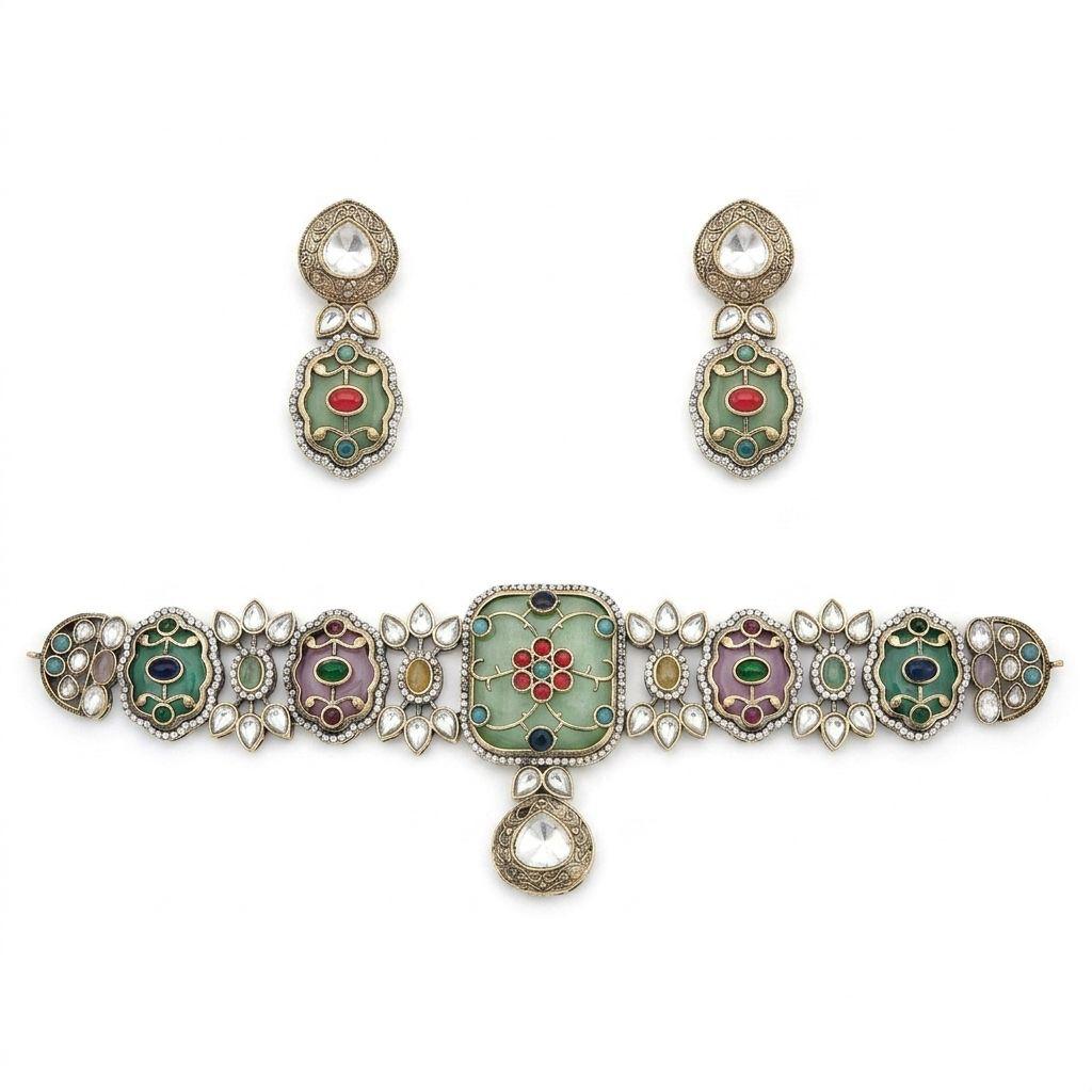 Majestic Mosaic Heritage Choker