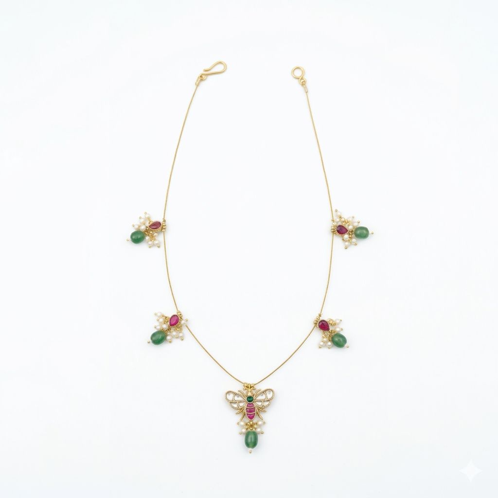 Whimsical Bee Delicate Necklace