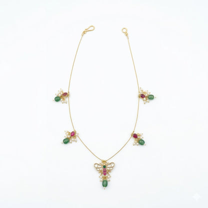 Whimsical Bee Delicate Necklace