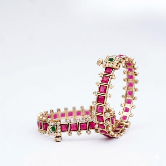 Radiant Ruby Heritage Bangle